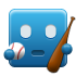 ibaseball,blue icon
