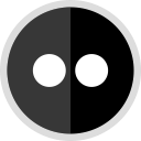 flickr, logo, media, online, social svg vector icon
