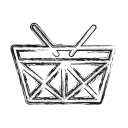 basket, buy, checkout, productivity, shape, social svg vector icon
