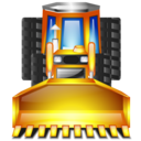 earthmover, truck icon