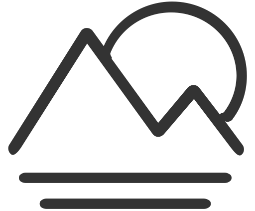 Scenic Spot svg vector icon