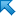 arrow, back, blue, left, top, up icon