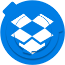cloud, dropbox, dropbox , dropbox logo, network, share, storage svg vector icon
