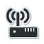 router, sticker, wireless icon