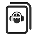 file, music icon