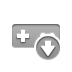 game,control,down icon