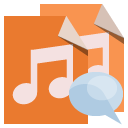 file,type,audio,speech,bubble icon