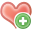 add, favorite, heart, love icon