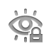 red,eye,lock icon