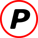 media, online, paypal, social svg vector icon