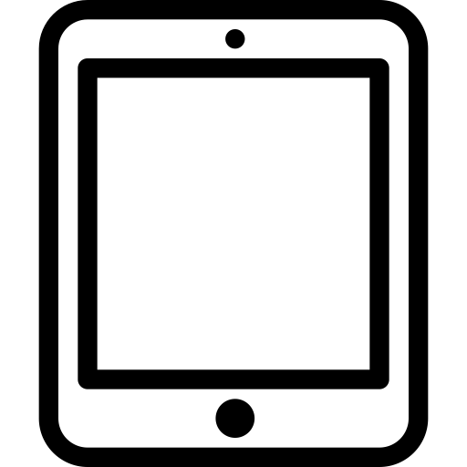 Ipad Streamline svg vector icon