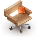 chair, furniture icon