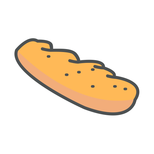 Food Amp; Utensils Bread svg vector icon