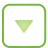 basic, down, green, toggle icon