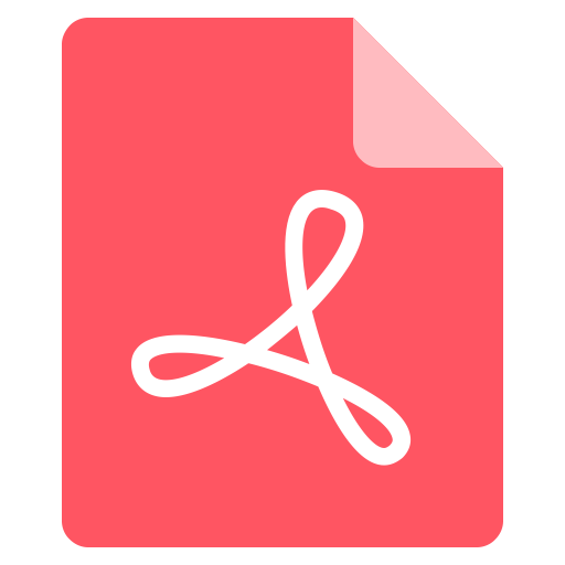 Pdf svg vector icon