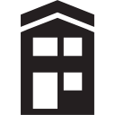 accomodation, cabin, hotel, house, villa svg vector icon