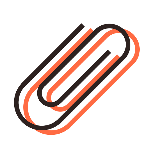 Clip svg vector icon