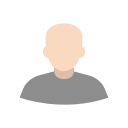 avatar, bald, man, user svg vector icon