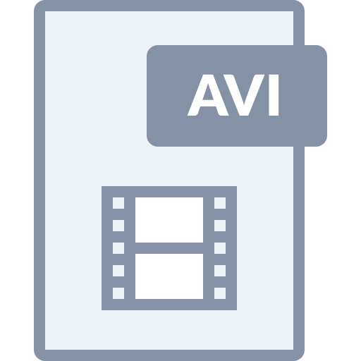 Avi svg vector icon