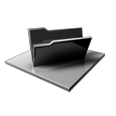 folder,empty,blocked,blank icon