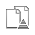 copy,pyramid icon