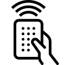 remote control, streamline svg vector icon
