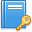 book,key,reading,read,password icon