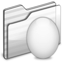 egg,folder,white icon