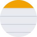 lined, mintie, notepad, notes, pad, paper, write svg vector icon