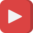 interface, movie, multimedia, music player, play, video, youtube svg vector icon