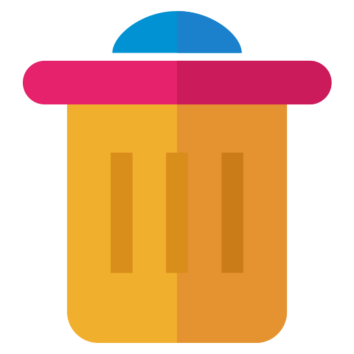 Trash svg vector icon