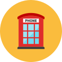 booth, phone svg vector icon