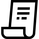 invoice svg vector icon