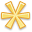 asterisk,yellow icon