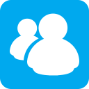messenger, msn svg vector icon