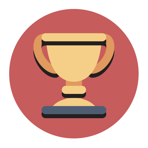 Trophy svg vector icon