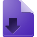 filedownload, p icon