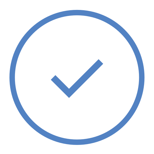Complete svg vector icon