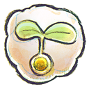 flower, seed icon