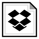 brand, dropbox, online svg vector icon
