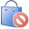 delete, shoppingbag icon