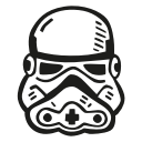 fan art, scifi, star wars, starwars, stormtrooper svg vector icon