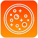 dish, petri, scientific svg vector icon