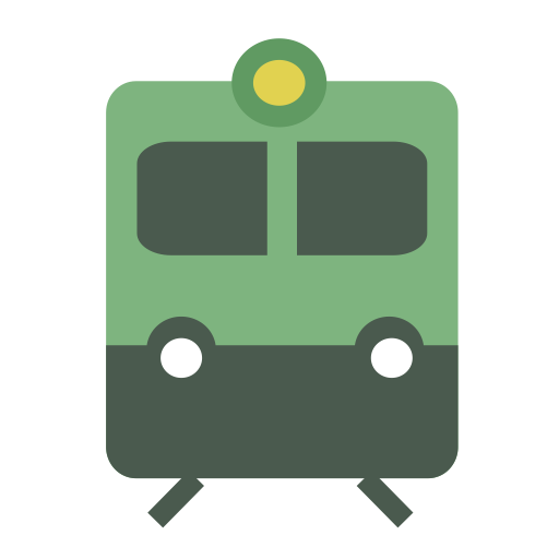 Train svg vector icon