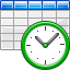 base, by, kluke, schedule, sked, sushi, syllabus, table, timetable, timing icon