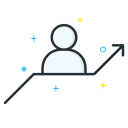 employee, job, seeker, statistic, unemployee, work svg vector icon