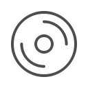 cd , disk, disk , disk line , dvd svg vector icon