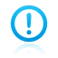 exclamation,circle,frame icon