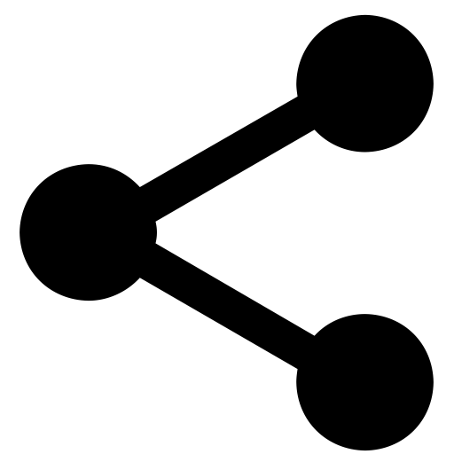font Share svg vector icon