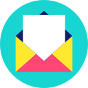 email, envelope, letter, mail, message, post svg vector icon